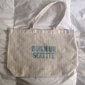 Sezane Bonjour Seattle tote